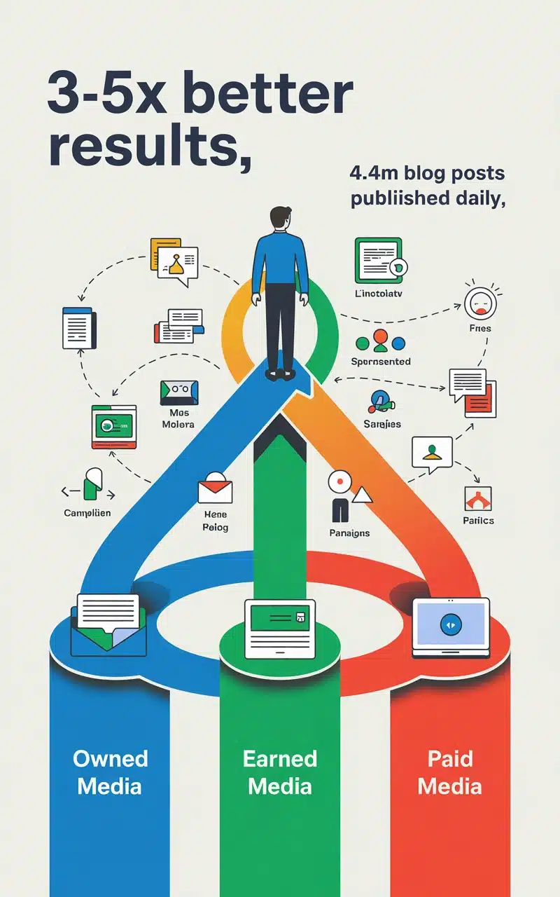 Owned, Earned Paid Media Explained – Creating a Balanced Distribution Strategy