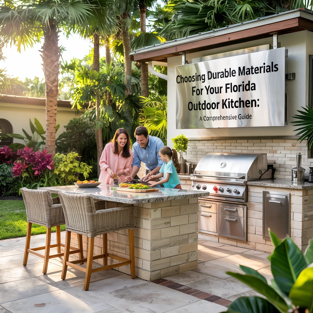 Choosing Durable Materials for Your Florida Outdoor Kitchen: A Comprehensive Guide