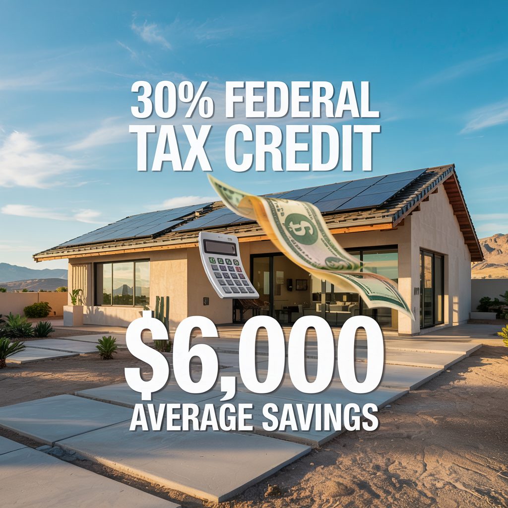 How to Calculate Your 2025 OBBB Solar Tax Credit for a Las Vegas Home.