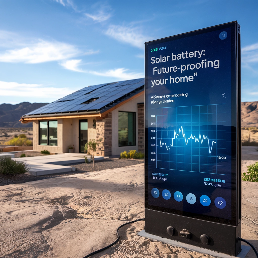 How a Solar Battery Storage Can Future-Proof Your Home Against AI-Driven Energy Spikes