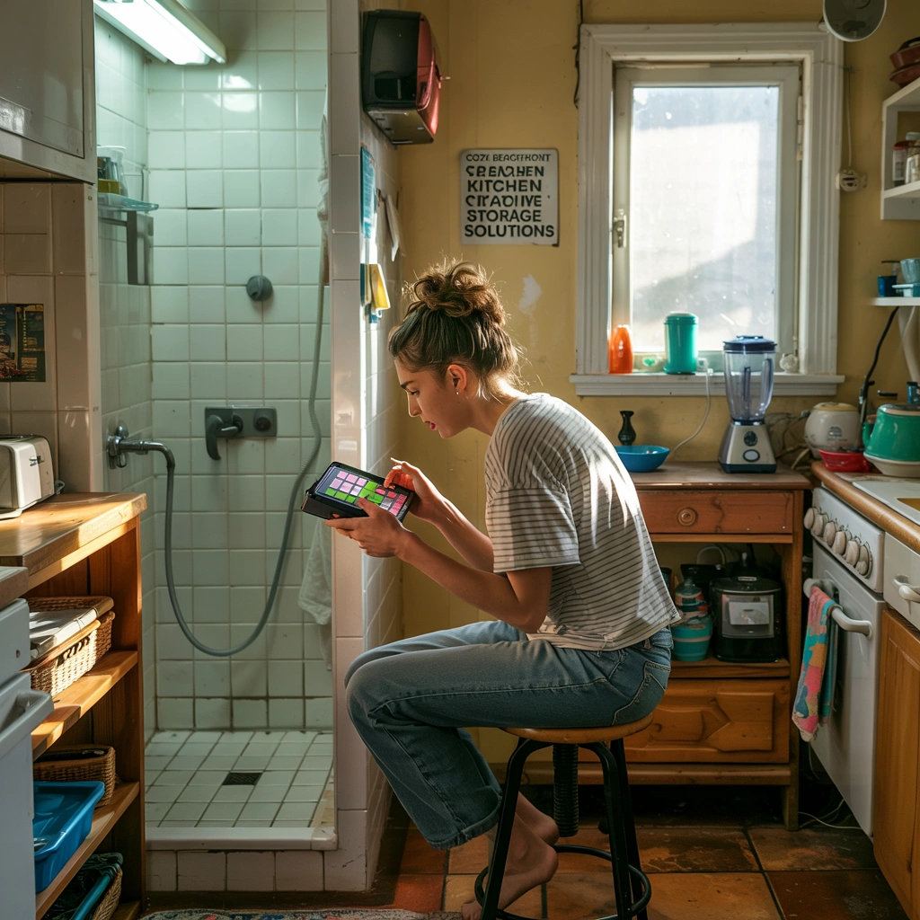 Maximizing Small Kitchen Space in a Florida Beach House: Clever Layouts
